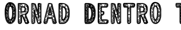 Ornad Dentro TFB font preview